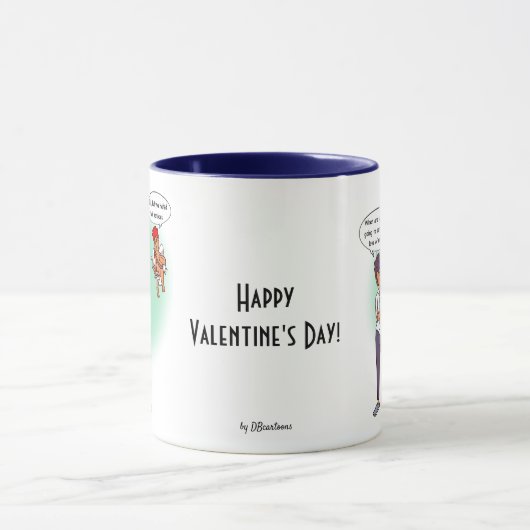 Earlobes Valentine's Day Combo マグカップ (中央)