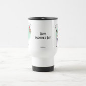 Earlobes Valentine's Travel/Commuter Mug トラベルマグ (中央)