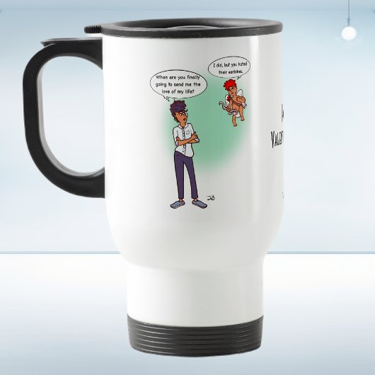 Earlobes Valentine's Travel/Commuter Mug トラベルマグ