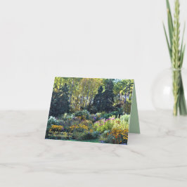 『Early秋in the Gardens Note Cards』 サンキューカード