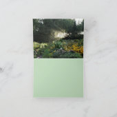 『Early秋in the Gardens Note Cards』 サンキューカード (内部)