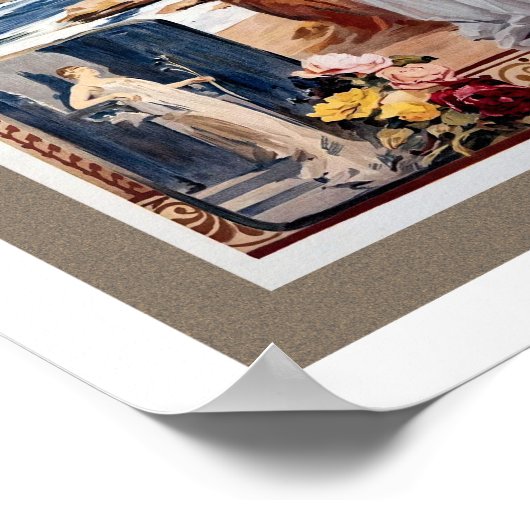 EARLY 'ARIANE' OPERA PRINT ポスター (角)