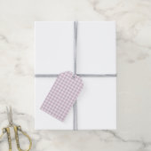 Early Autumn Classic Gingham | ウォームリラックスライラック ギフトタグ (より糸付き)