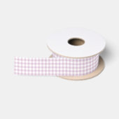 Early Autumn Classic Gingham | ウォームリラックスライラック サテンリボン (リール)