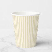 Early Autumn Heritage Stripes | ゴールデンホイート 紙コップ (左)