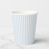 Early Autumn Heritage Stripes | ダスティブルー 紙コップ (裏面)