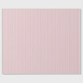 Early Autumn Refined Stripes | Muted Rose ラッピングペーパー (フラット)