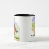 Early Birdおもしろいはコーヒー・ロビンを取得 マグカップ (中央)