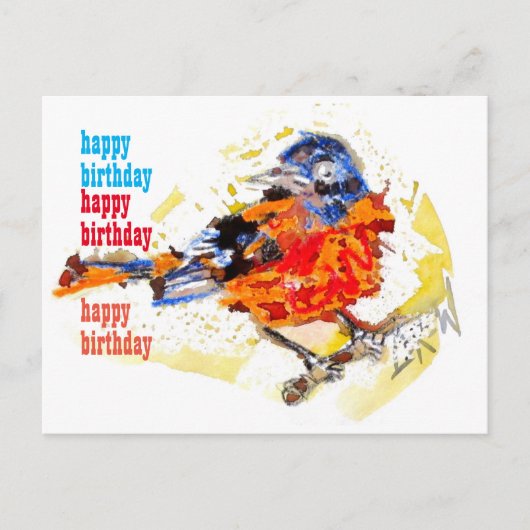 Early Bird #170109はがき ポストカード (正面)