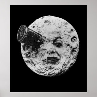 EARLY CINEMA A trip to the moon By Georges Melie ポスター