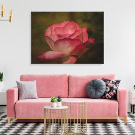 Early Evening Rose Stretch Canvas Print キャンバスプリント