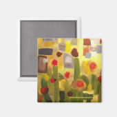 Early Garden Magnet www.kimandersonart.com マグネット (正面/裏面)