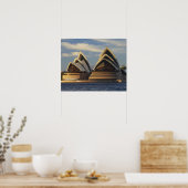 Early Light on Sydney Opera House，シドニー，ニュー ポスター (キッチン)