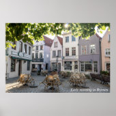 Early Morning in Bremen ポスター (正面)