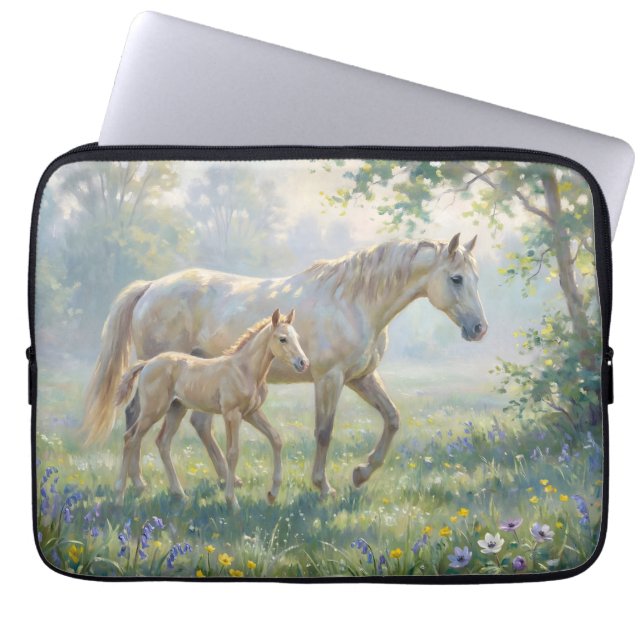 Early Morning Walk ラップトップスリーブ (正面)