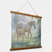 Early Morning Walk 吊り下げ型タペストリー (傾斜あり)