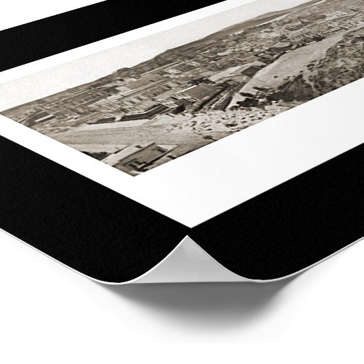 Early San Francisco写真1877 ポスター (角)