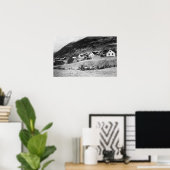 Early Scene of Kodiak，アラスカ写真 ポスター (ホームオフィス)