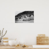 Early Scene of Kodiak，アラスカ写真 ポスター (キッチン)