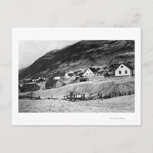 Early Scene of Kodiak,アラスカ写真 ポストカード (正面)