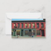 Early Sunday Morning ノートカード (正面)