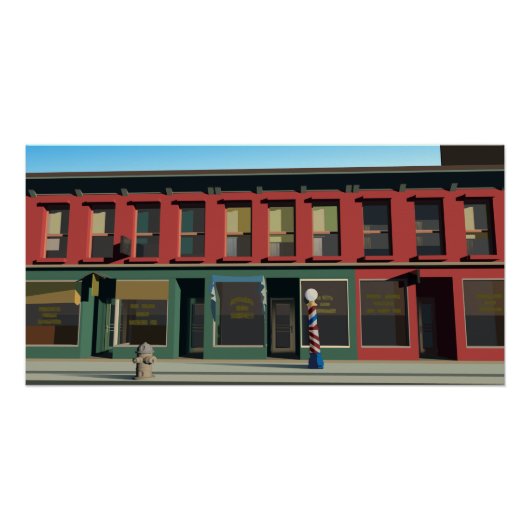 Early Sunday Morning ポスター (正面)