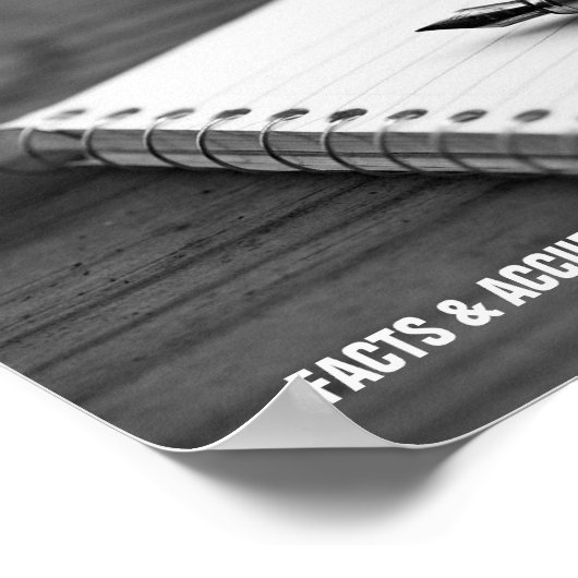 Early's System 警告 Journalist Poster ポスター (角)