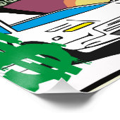 Earn. Spend. Party. (Wall Street Pop) ポスター (コーナー)