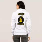 Earned Not Inherited™ Bitcoin Crypto Flex Edition パーカ (裏面フル)