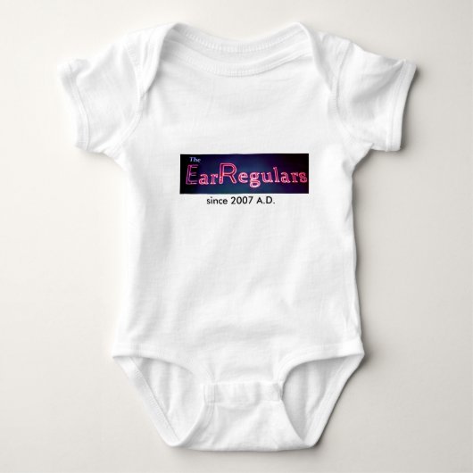 EarRegularsのデラックスで白いTシャツ Tシャツ (正面)
