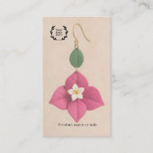 Earring Display Card |colorful Jewelery Display 名刺 (正面)