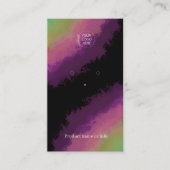 Earring Display Card |colorful Jewelery Display 名刺 (正面)