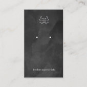 Earring Display Card | Jewelery Display 名刺 (正面)