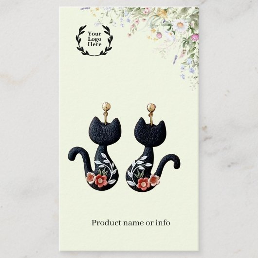 Earring Display Card | Jewelery Display 名刺