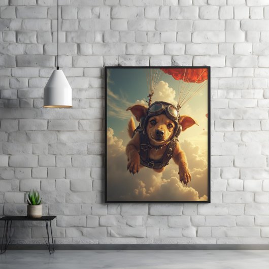 Ears Flying, Tail Wagging, Mission Ready ポスター