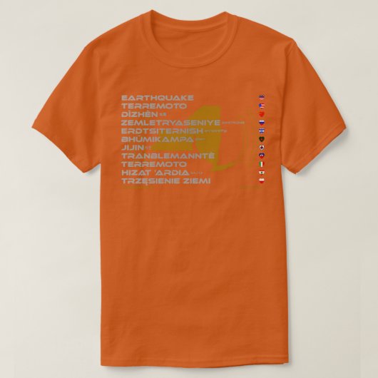 EARSHAKE Say Qu Top Ten 話 New York Tシャツ (デザイン正面)