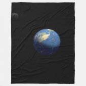 EARTHから宇宙 フリースブランケット (正面)