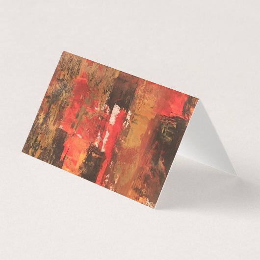 Earthトーンカードセット(25空白の) (正面)