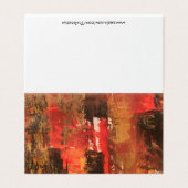 Earthトーンカードセット(25空白の) (外部フラット)