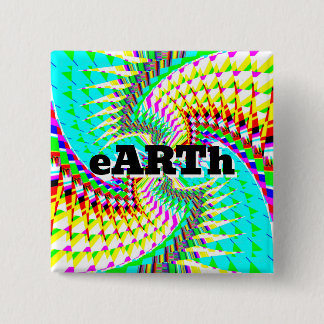 eARTh (単語を変更できる) 缶バッジ