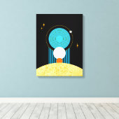 EARTH - 4つの要素 キャンバスプリント (インサイチュ (ウッドフロア))