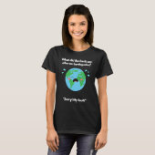 Earth after earthquake Sorry My fault Tシャツ (正面フル)