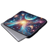 Earth and Her Sister Planets on an Electronics Bag ラップトップスリーブ (正面下部)