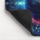 Earth and Planets Outer Space Mousepad マウスパッド (コーナー)