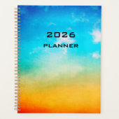 Earth and Sky 2026 Planner プランナー手帳 (正面)