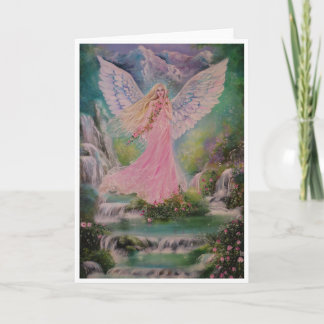 Earth angel greeting card カード