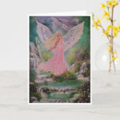Earth angel greeting card カード (黄色い花)