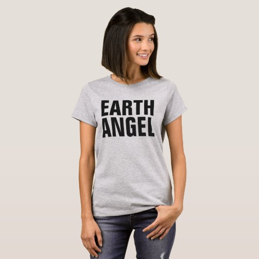 EARTH ANGEL (Wings On Back) Tシャツ (正面フル)