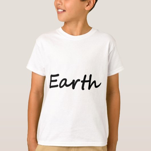Earth Autograph Tシャツ (正面)