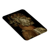 Earth, c.1570 (パネル上の油) マグネット (右側)